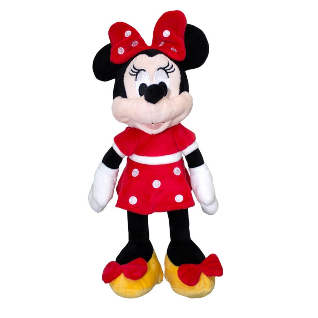 Peluche Clásico De Minnie 12"