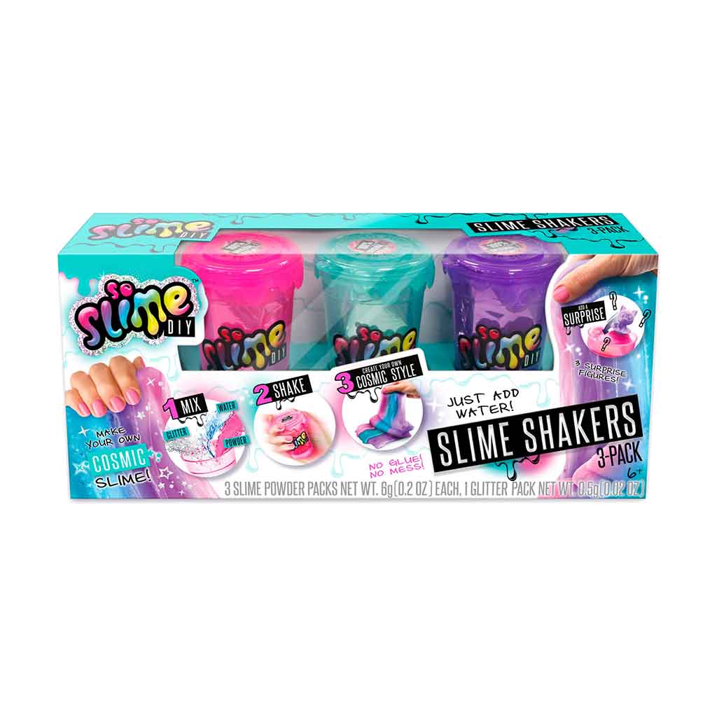 Slime Shakers Arco Iris + Bono De 3 Latas