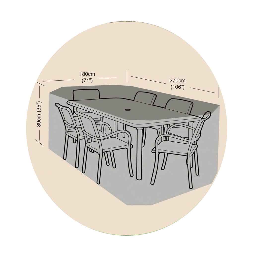 Forro Para Mesa 180X270X89Cm