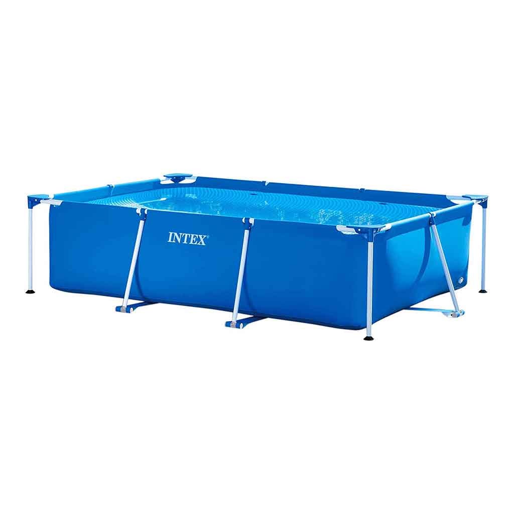 Piscina Rectangular Azul 300X200X75Cm Intex