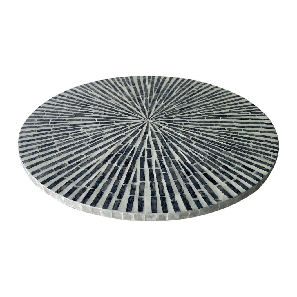 Bandeja Giratoria Estampada Lazy Susan 50X4Cm