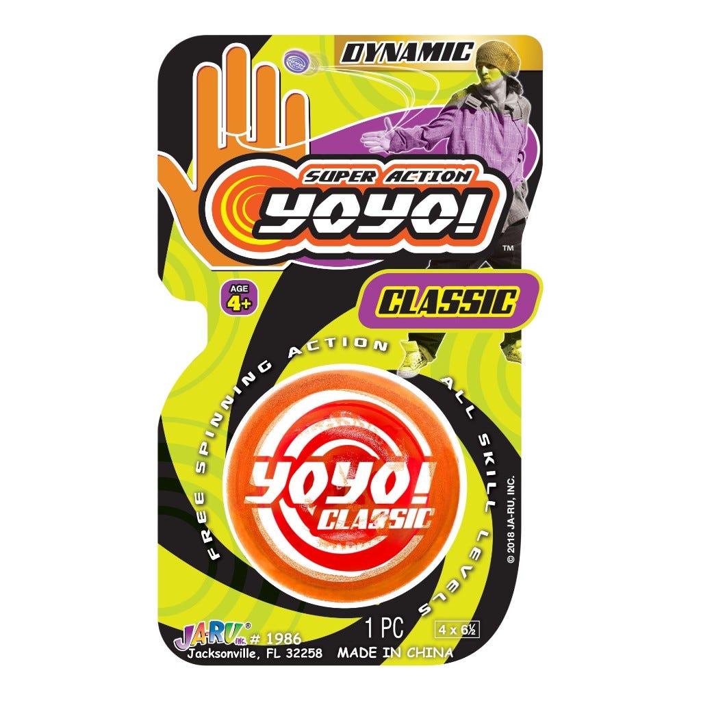 Ja-Ru Super Acción Yoyo Clásico Surtido - Aliss