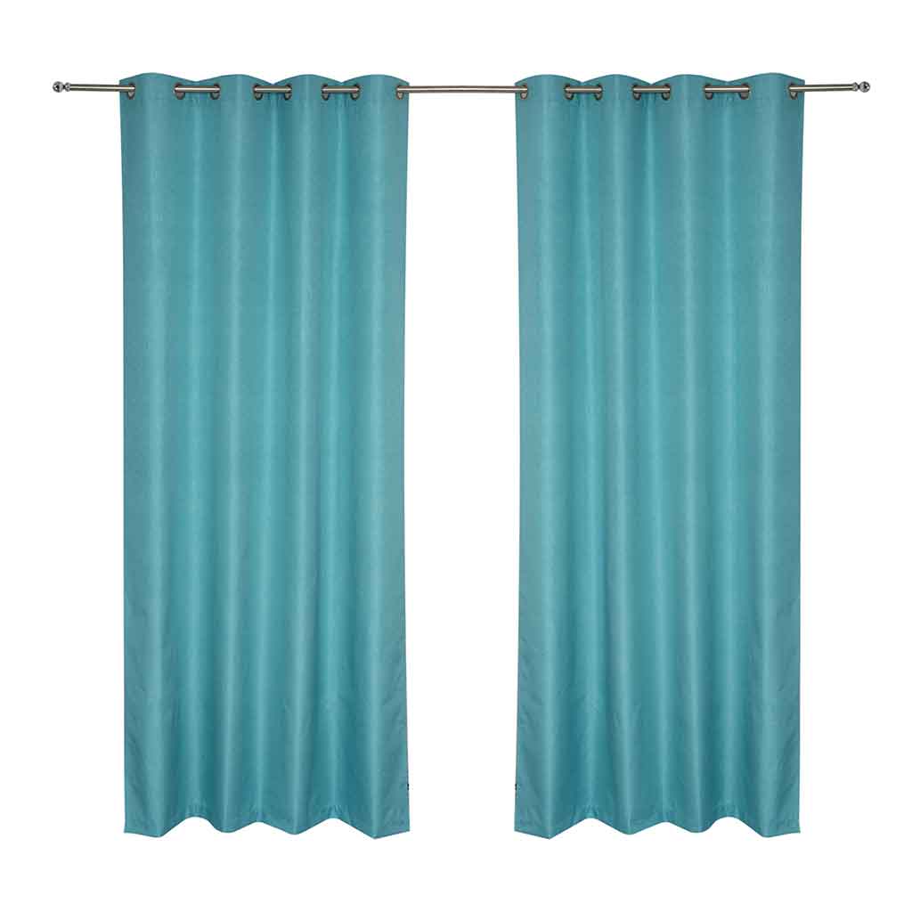 Cortina Blackout Turquesa 140X260Cm