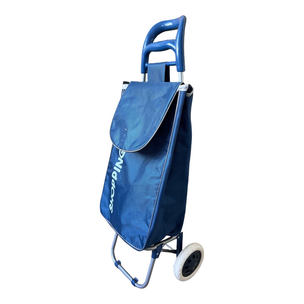 Carrito De Mercado Azul 35X28X96Cm