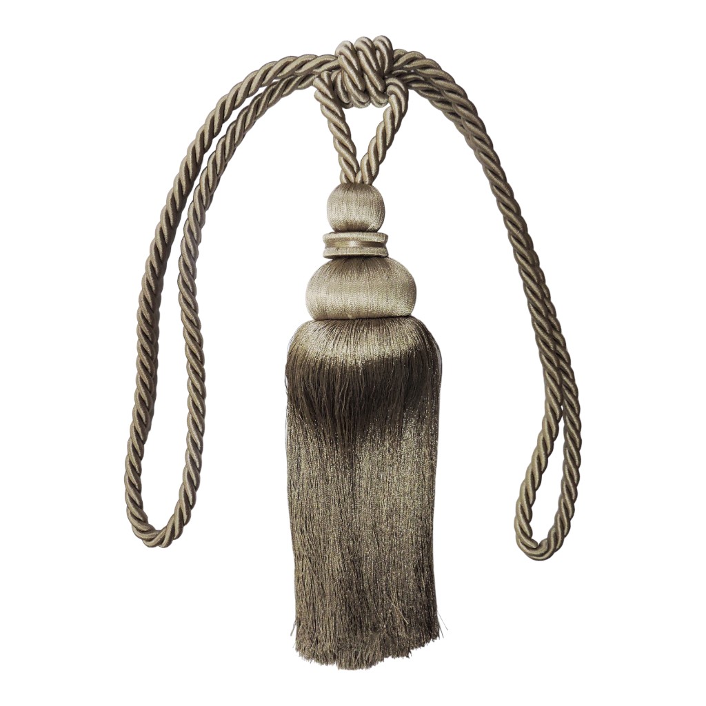 Borla De Cortina Color Gris Prado 68Cm