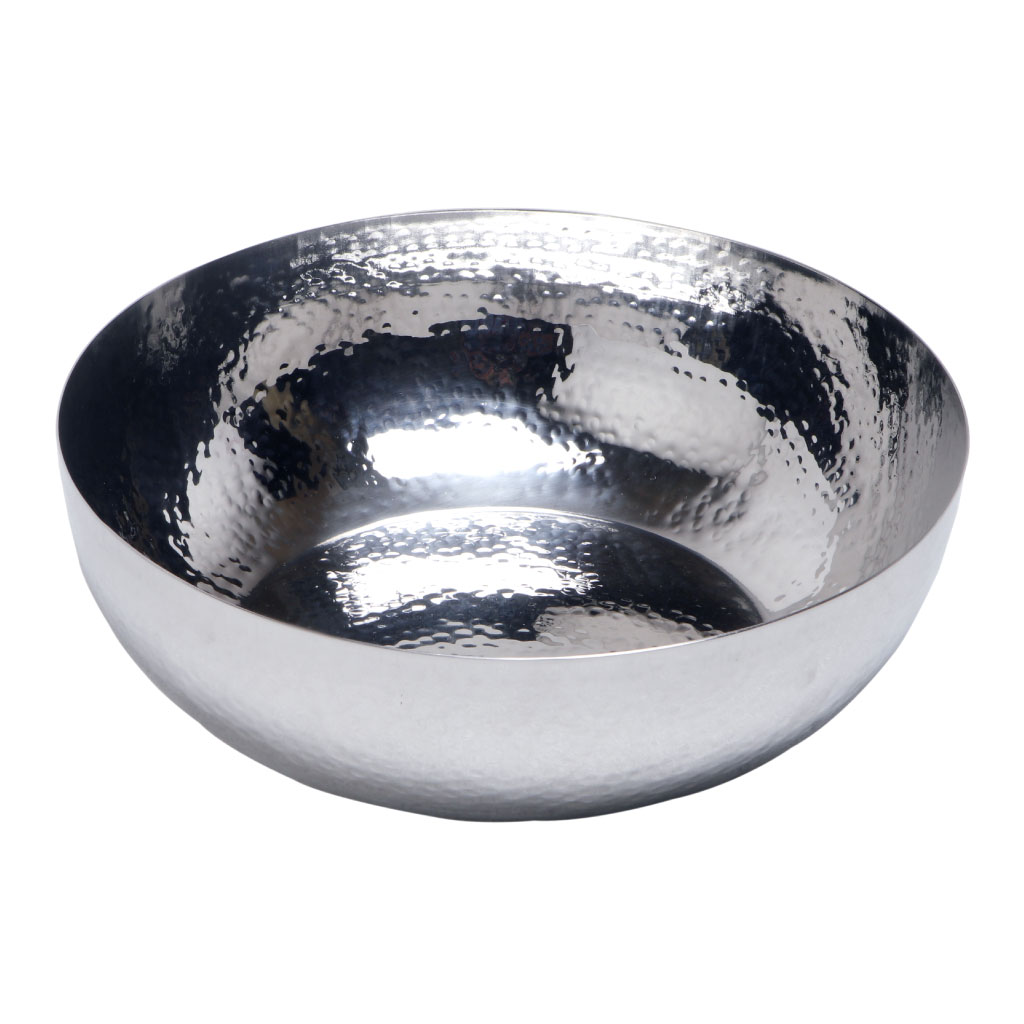 Cuenco decorativo de acero inoxidable