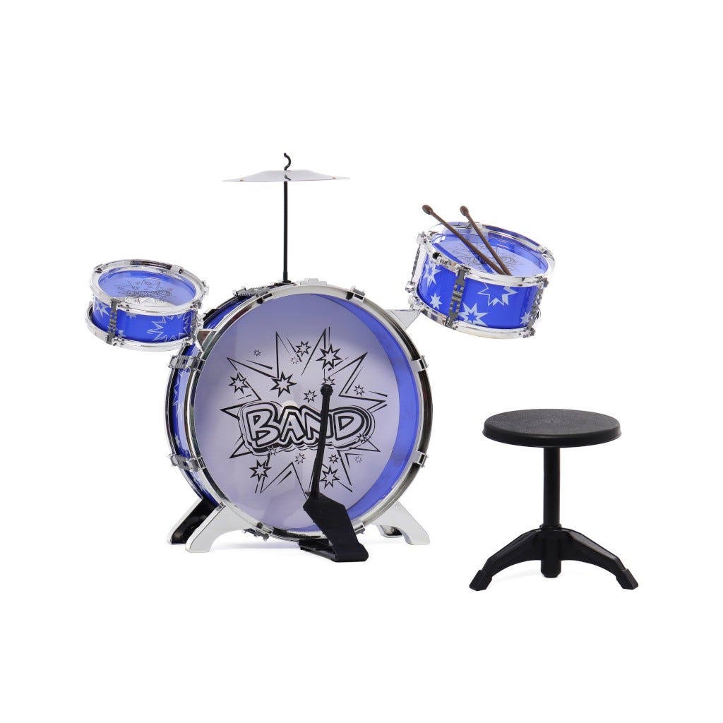 Batería Infantil Con Silla Sound & Music World