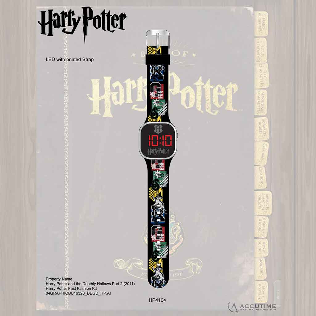 Reloj con pantalla LED Harry Potter