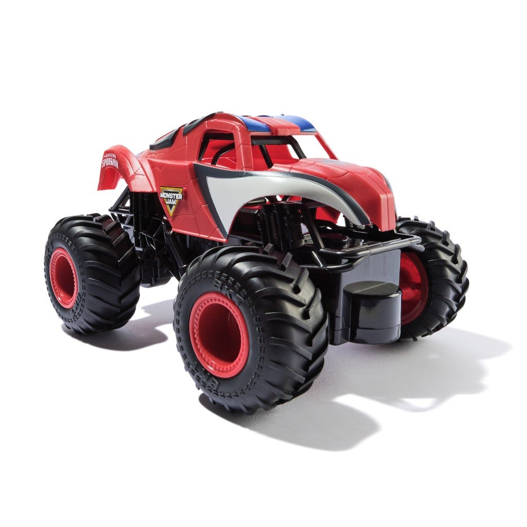 Monster Jam Auto Rc El Sorprendente Hombre Araña