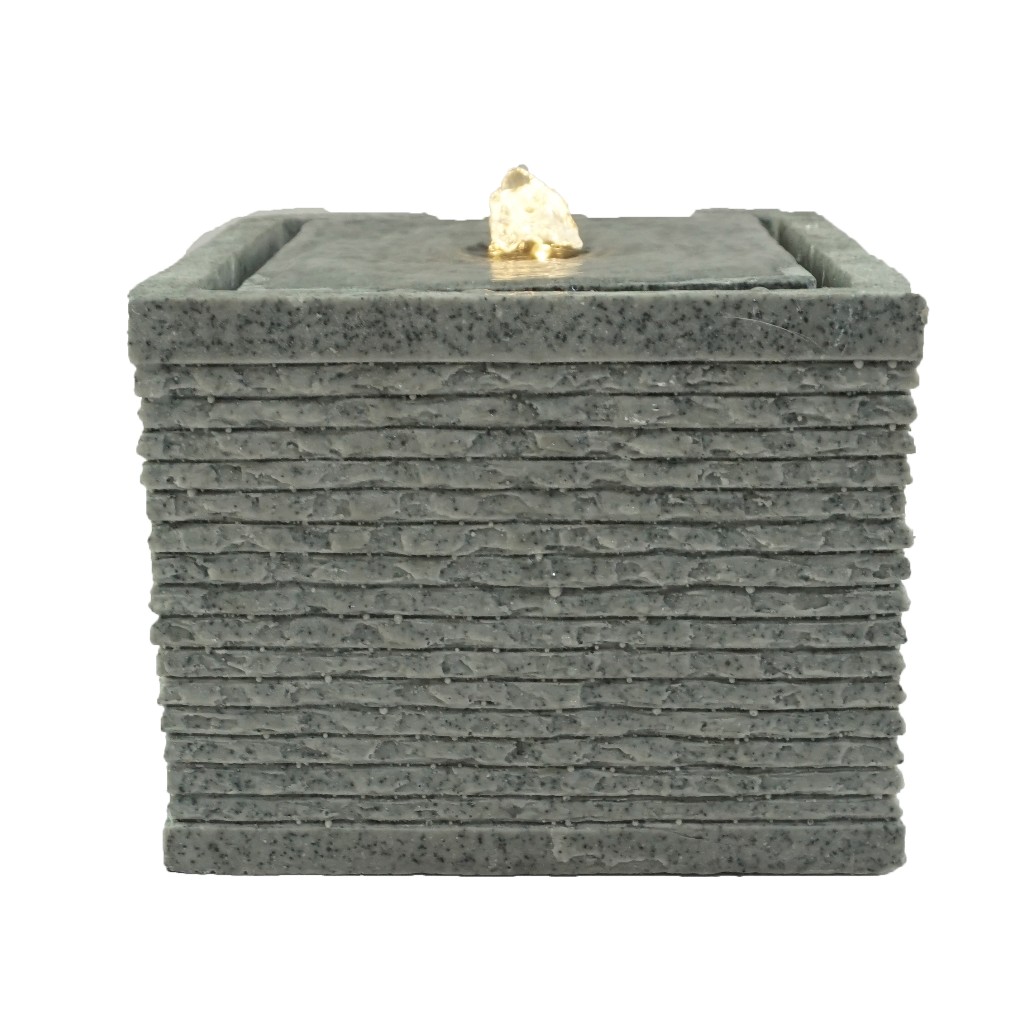 Fuente Gris 21.5X21.5X17Cm