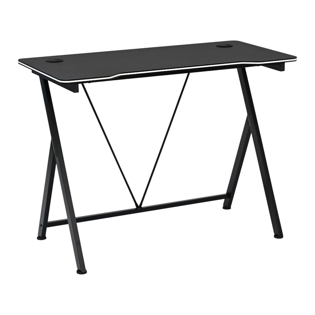 Escritorio Negro Nica 100X50X75Cm