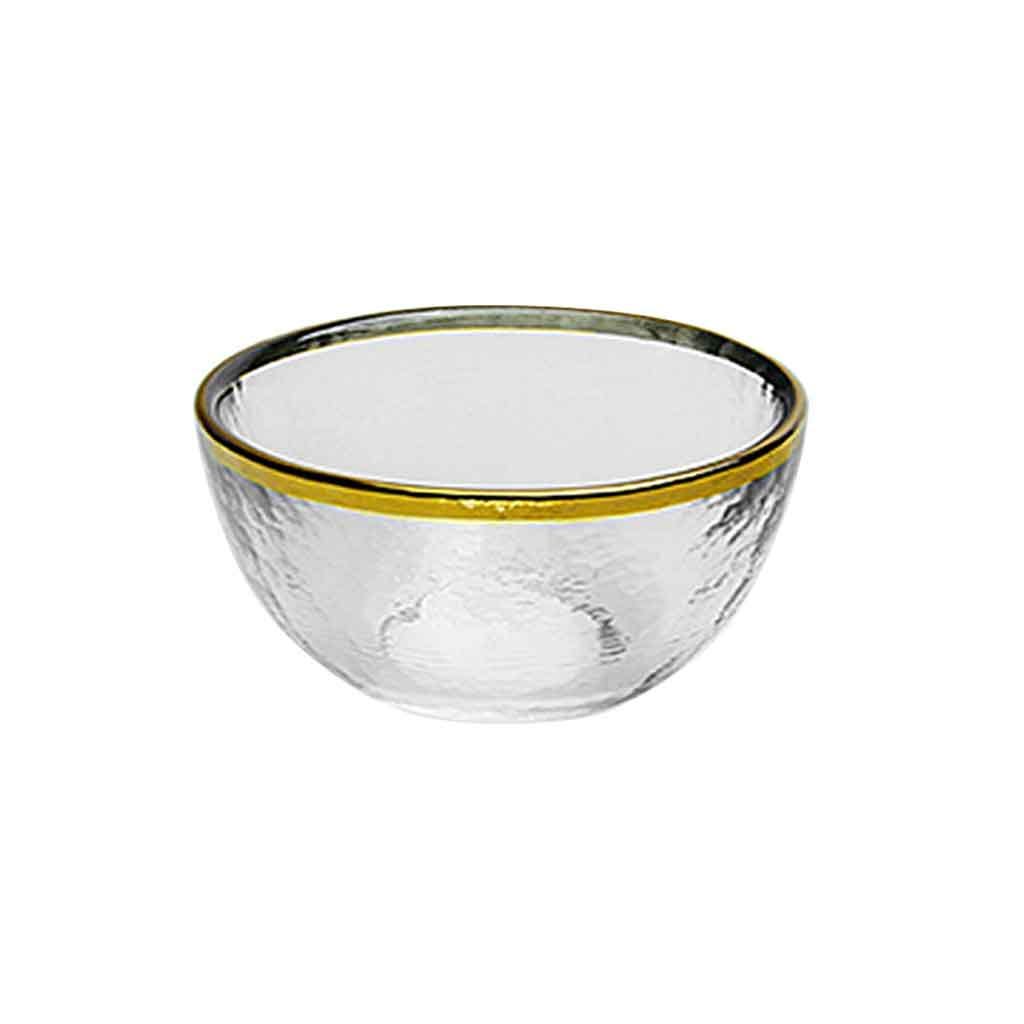 Tazón Con Borde Dorado 13Cm