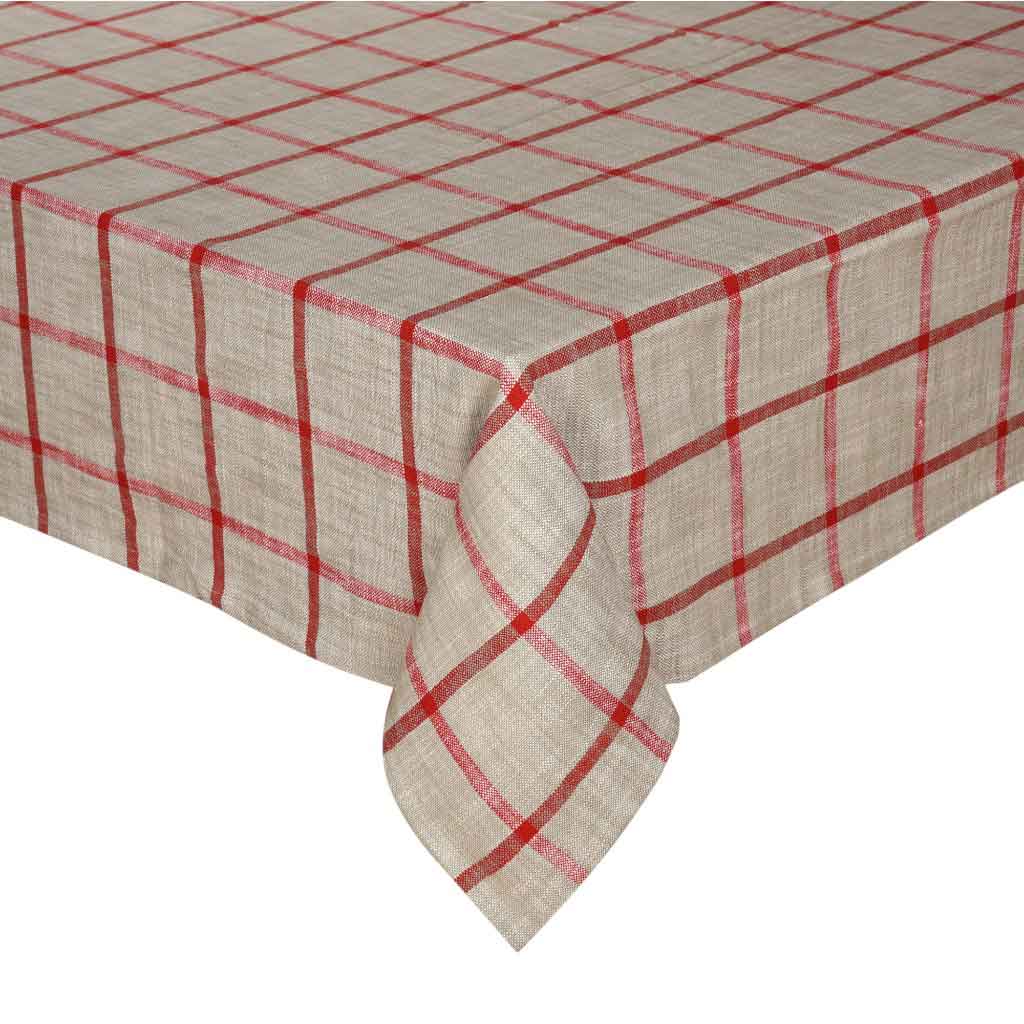Mantel Iadara Rojo 140x140cm