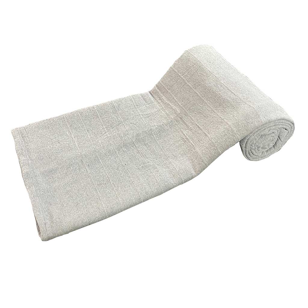 CUBRECAMA GRIS CLARO CON RAYAS 220X240CM