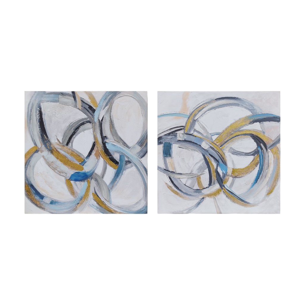 Cuadro De Forma Circulares Surtido 100X4X100Cm