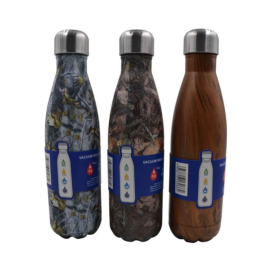 Termo De Agua Con Tapa Surtido 500ml