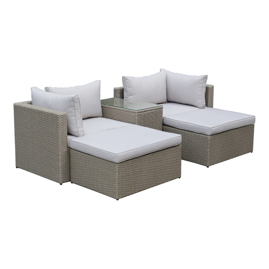 Juego De Patio Set 5pzs Drammen