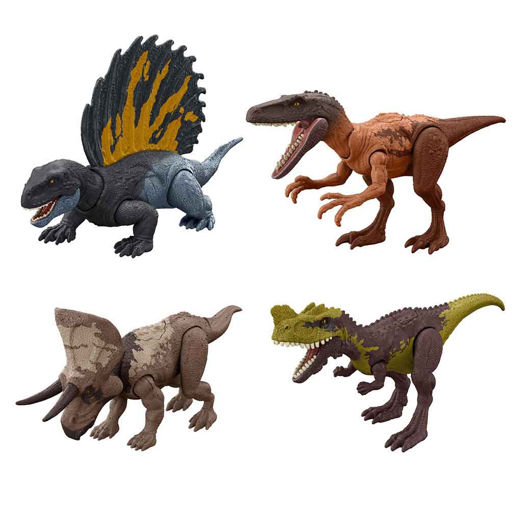 Dinosaurio De Mordida De Ataque Del Mundo Jurásico - Surtido