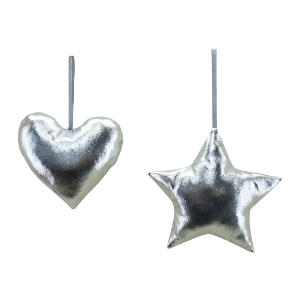 Adorno De Corazón/Estrella 23Cm