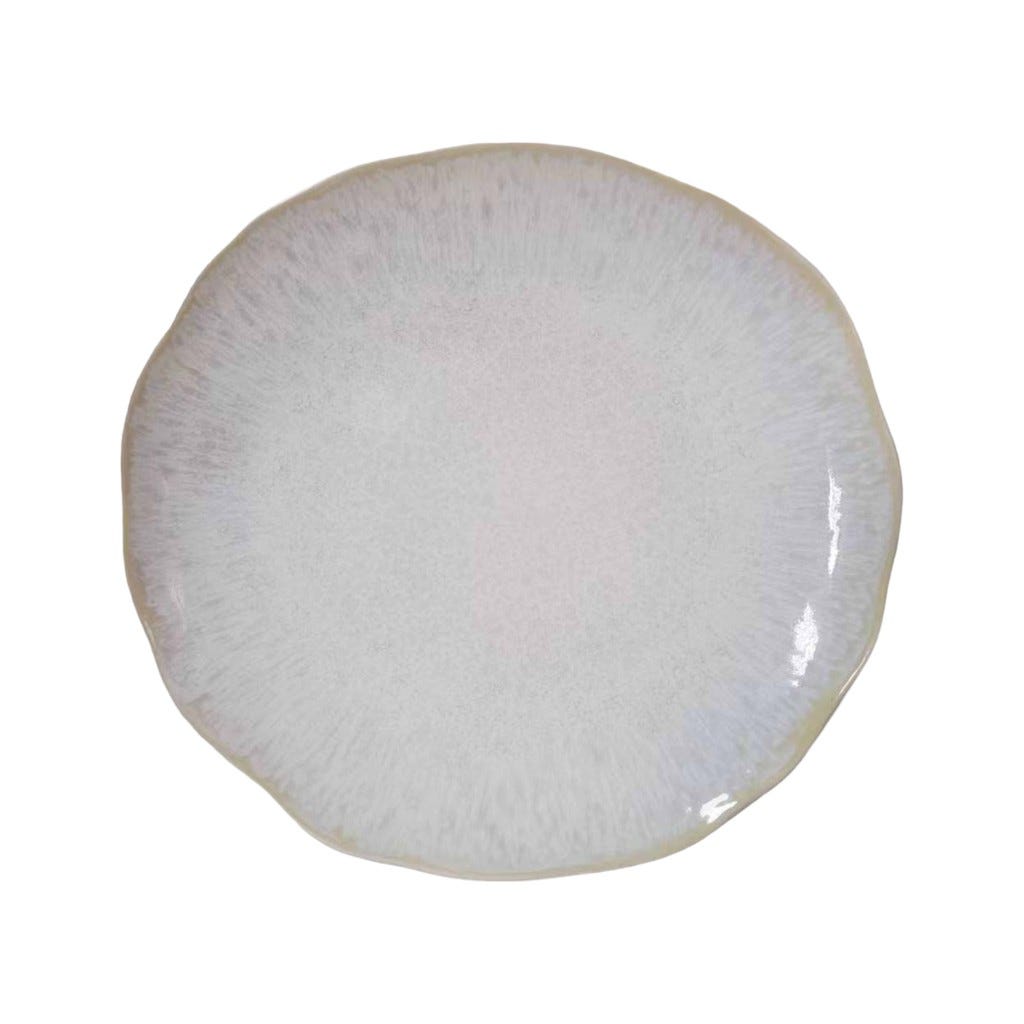 Plato De Cenar Blanco 27Cm