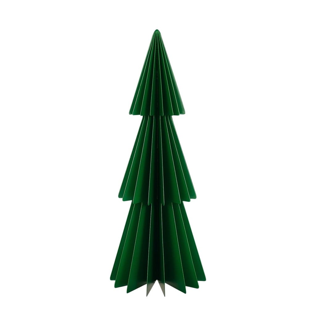 Árbol De Navidad En Capas Tipo Acordeón 26 Cm - Aliss