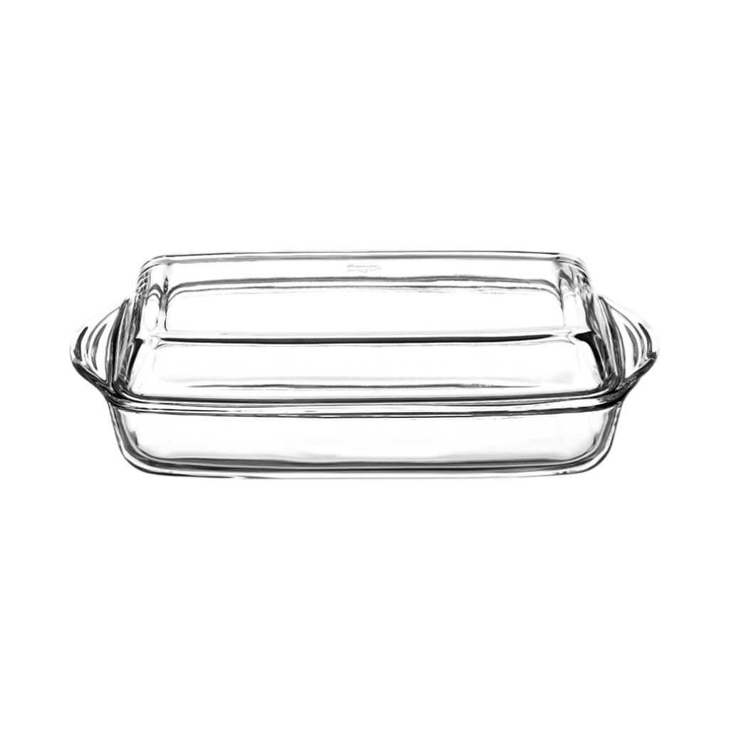 Refractario Con Tapa 34X19Cm 2L Borcam