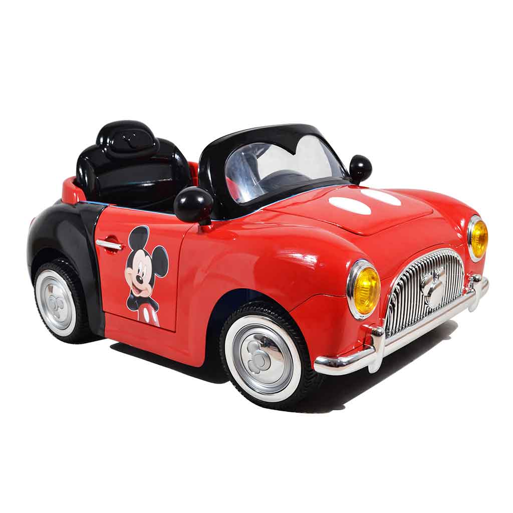 Carro a batería con control Mickey Mouse