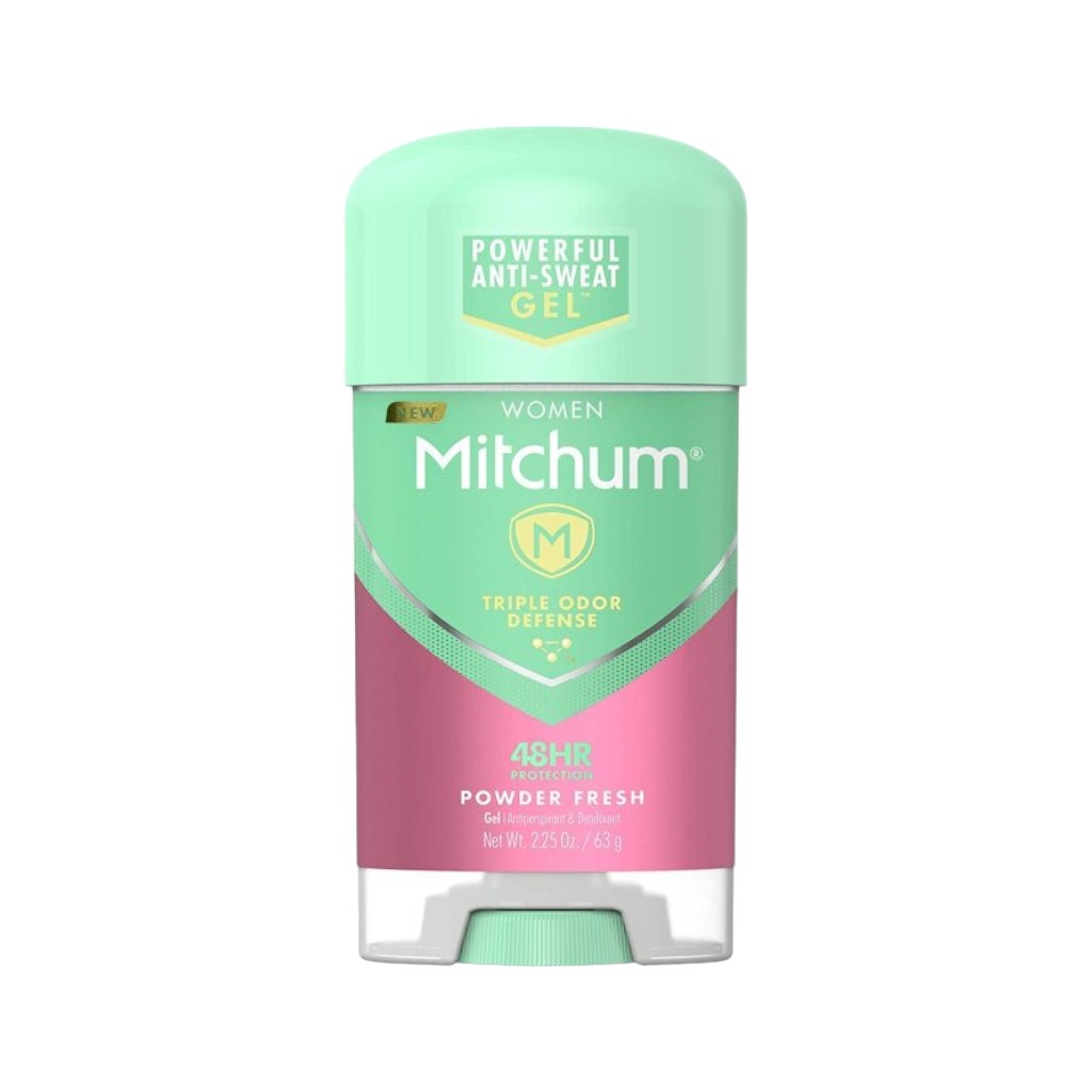 Gel Desodorante Anti-Transpirante Mitchum Powder Fresh 2.25 Oz