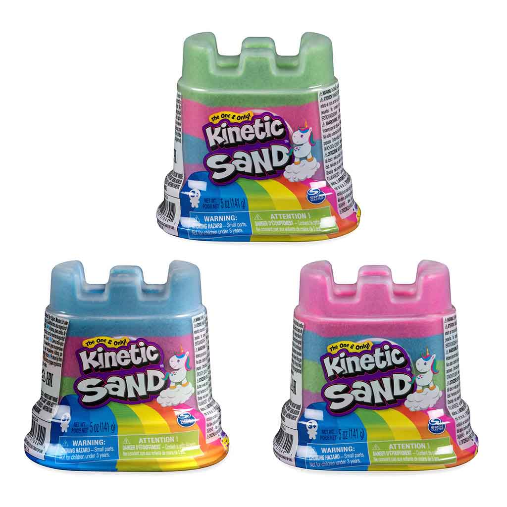 Contenedor De Arco Íris Kinetic Sand