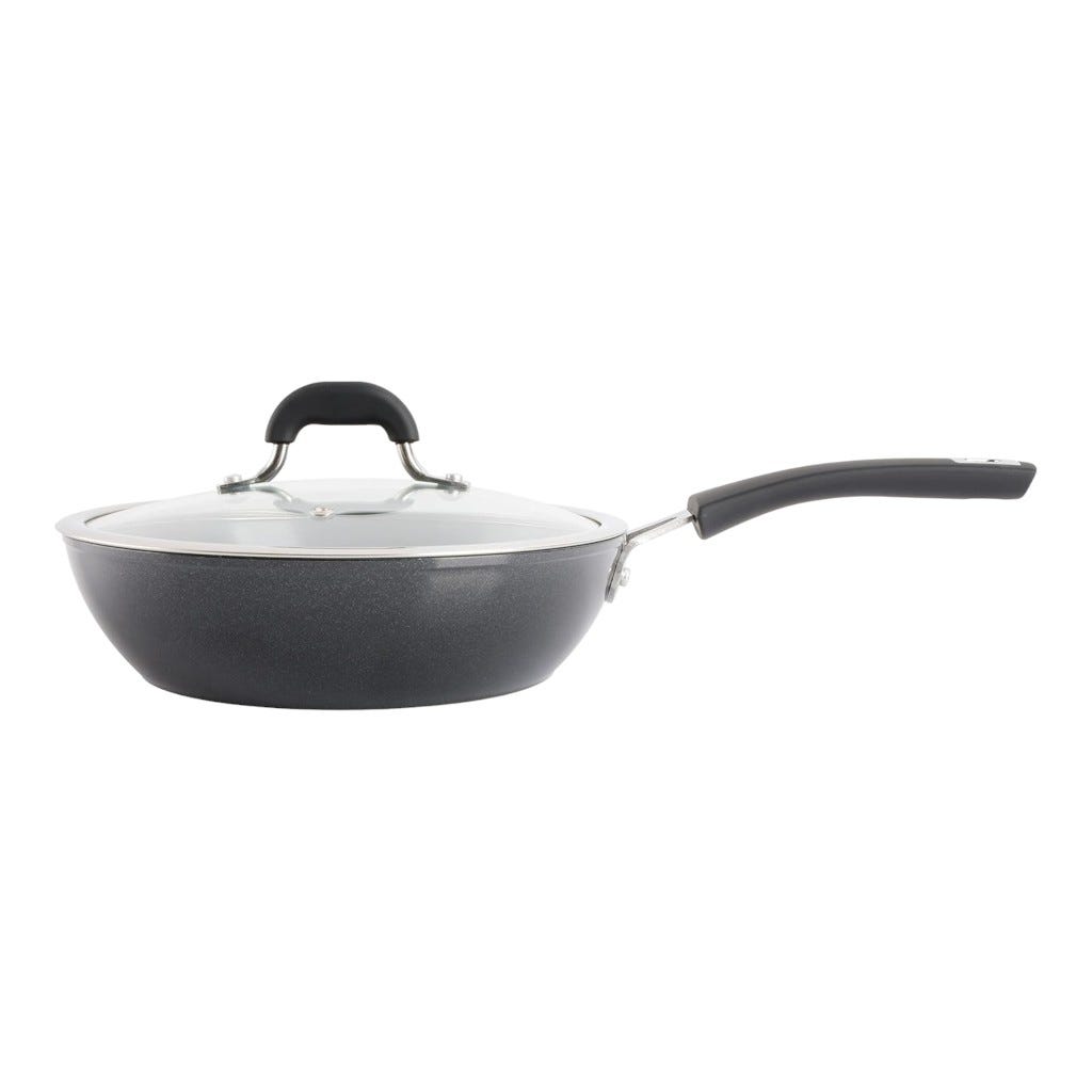 Cacerola Con Tapa Gris 27Cm