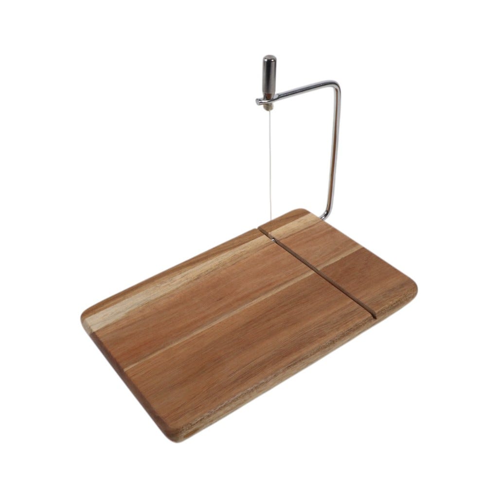 Tabla Para Queso Con Cortador 26X21X1.5Cm
