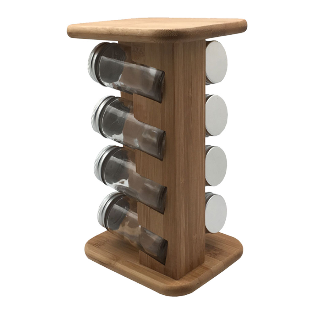 Especiero vertical con 8 tarros incluido