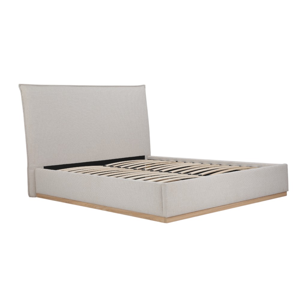 Cama Doble Manta Natural 224x176.5x126cm