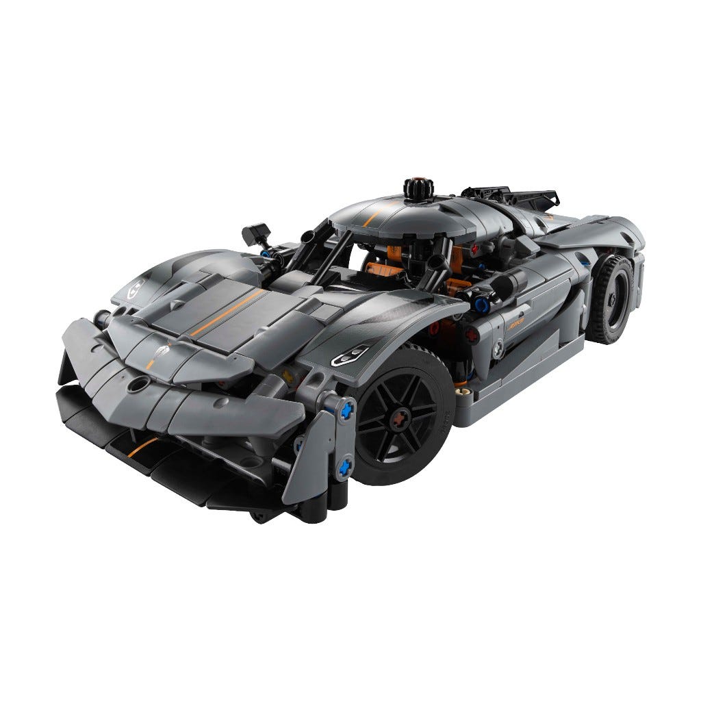 Bloques Lego Auto Koenigsegg Jesko Absolut Gray