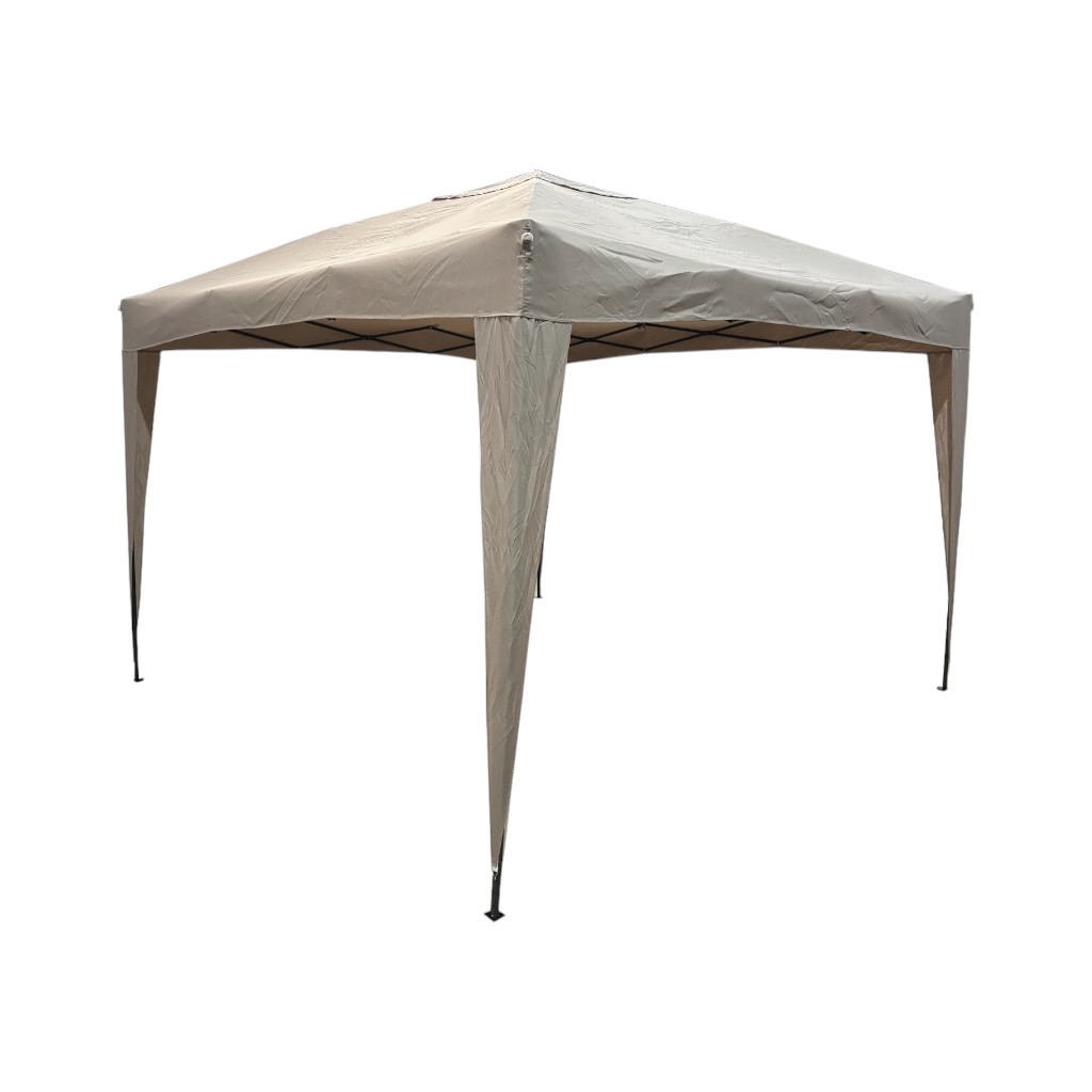 Jardín Corso Gazebo Gris Pardo 300x300cm