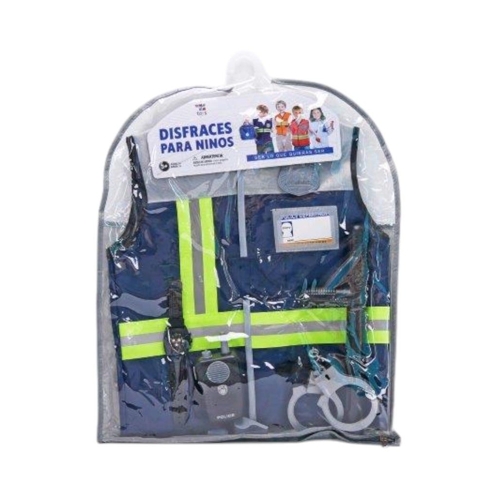 Disfraz De Policia Infantil