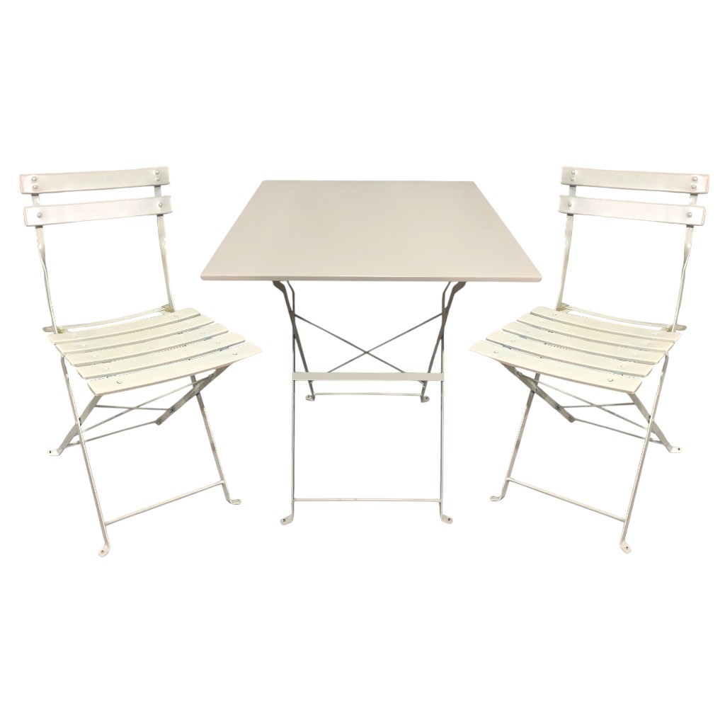 Set Bistro Zeleni 3Pzs Blanco