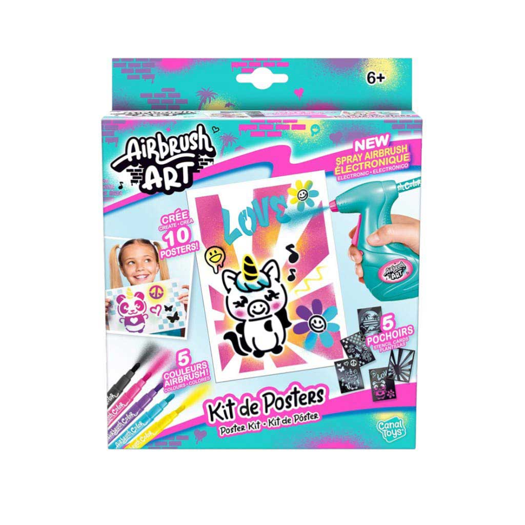 Airbrush Art Kit De Pósters