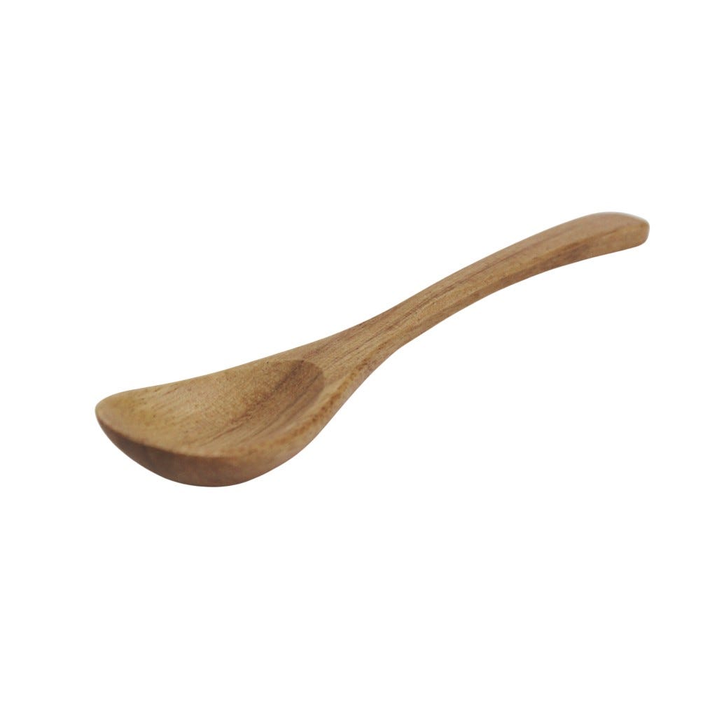 Cuchara De Servir De Madera 18Cm