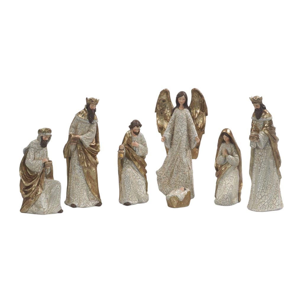 Set De Figuras De Nacimiento 7pzs 29Cm