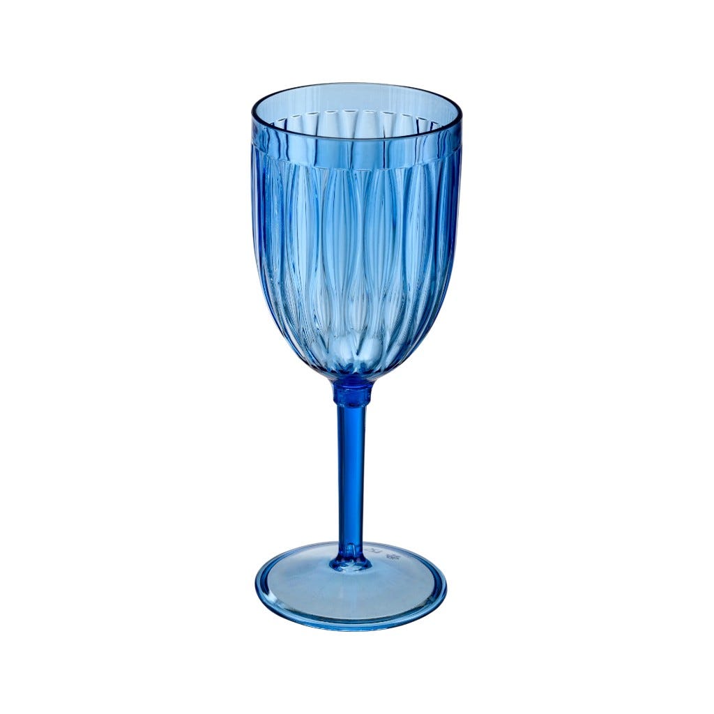 Copa De Vino Azul 390ml