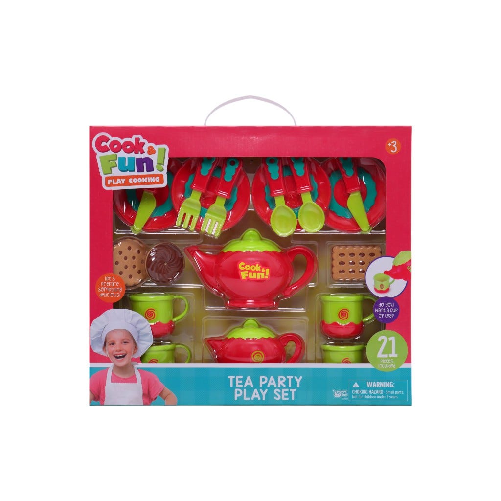 Set 21Pzs De Juego De Té