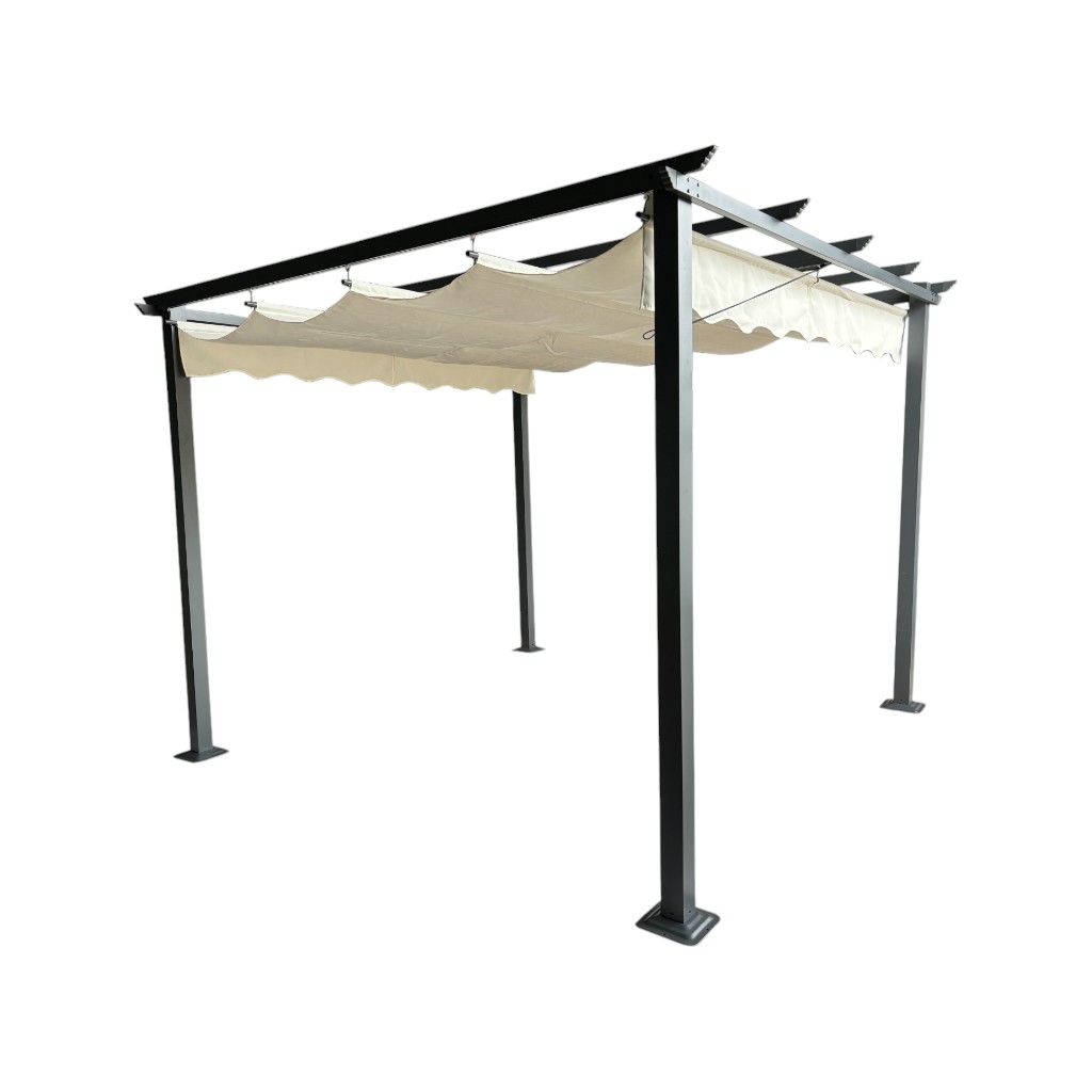 Jardín Augeron Gazebo Blanco 300x300cm