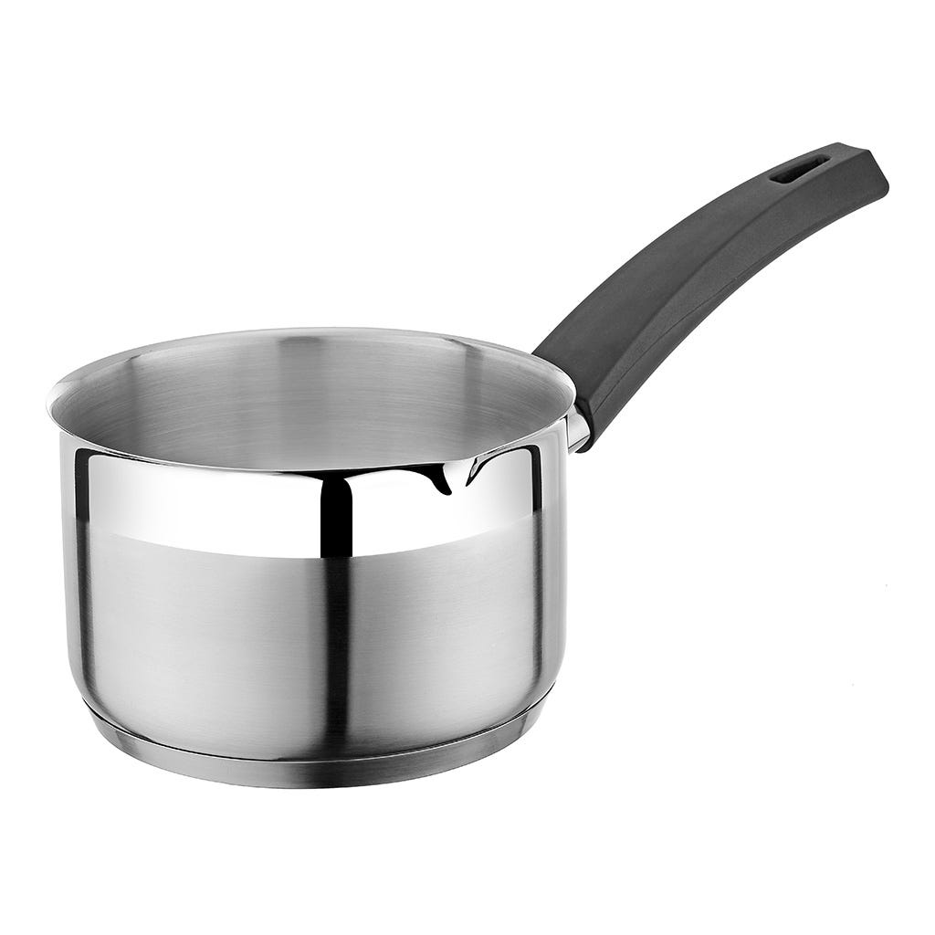 Olla de metal con mango negro Harmony