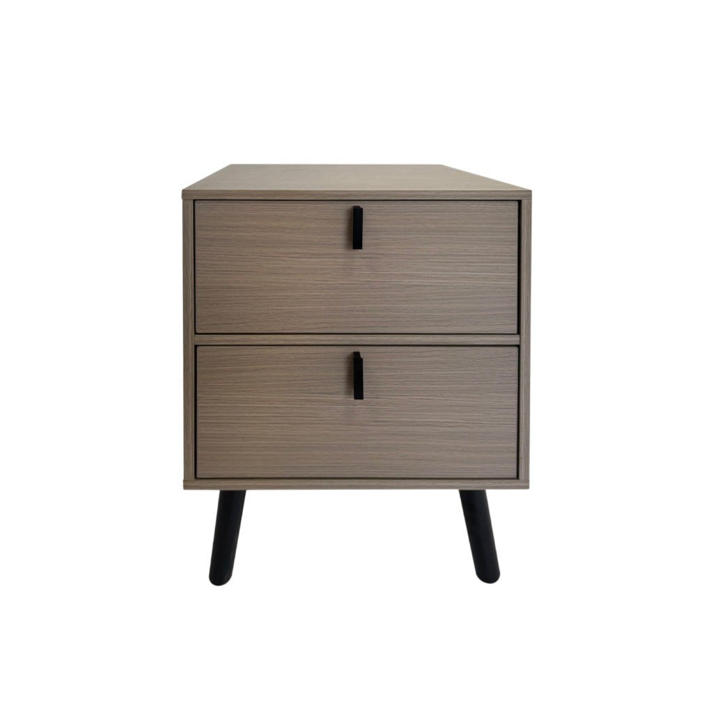 Mesa Auxiliar Gris 40x37x53cm