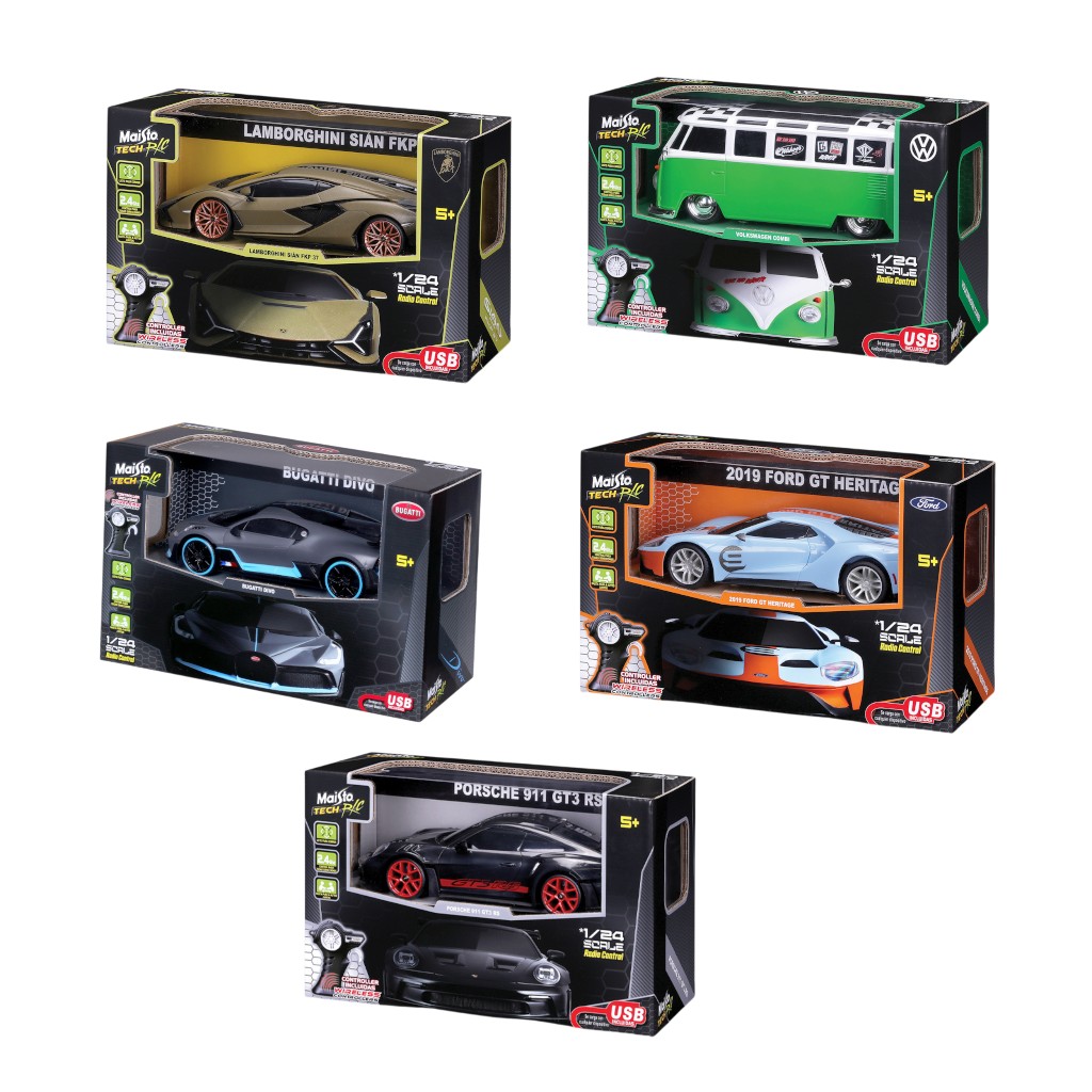 Coches Tech A Control Remoto 1:24 Modelos Surtidos
