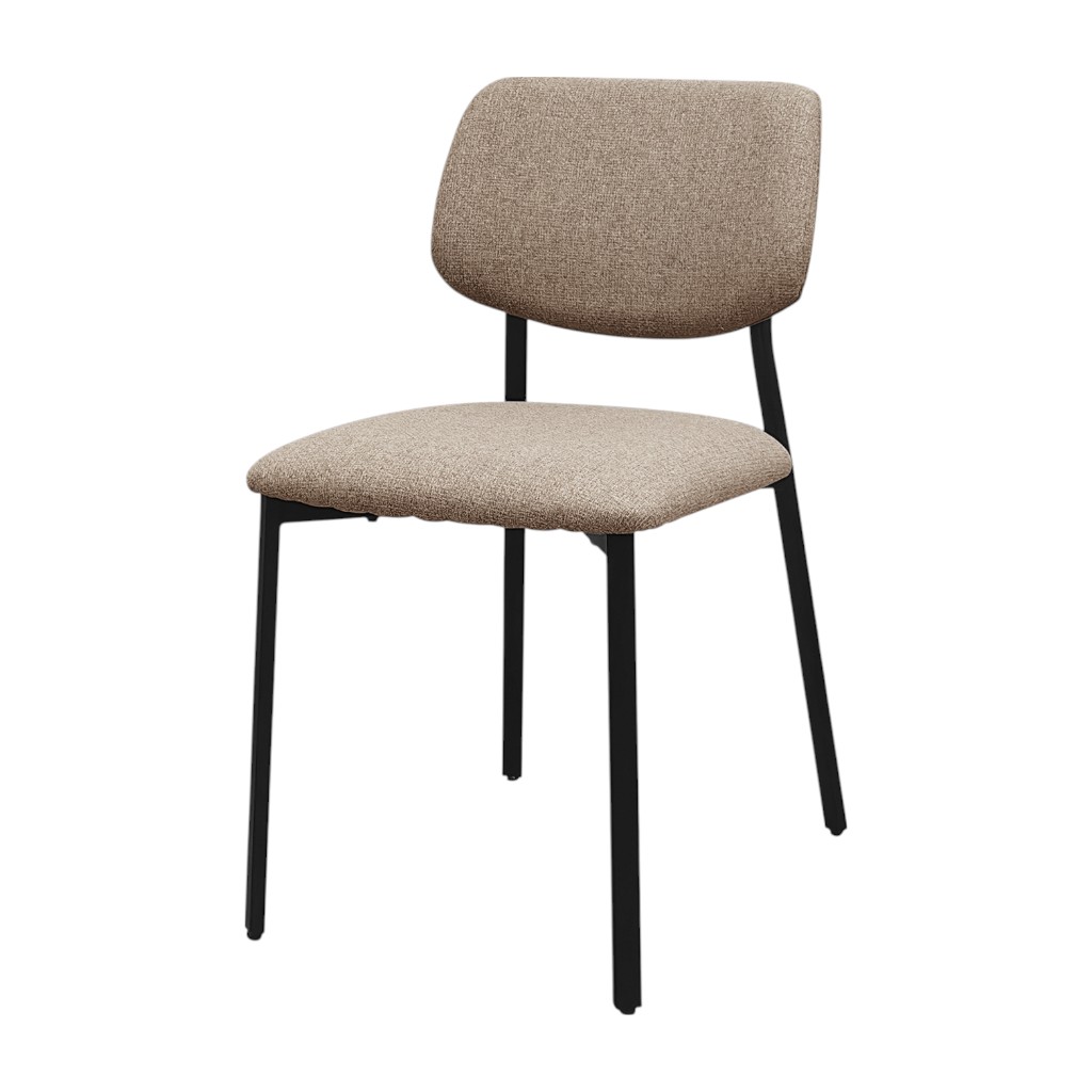Silla De Comedor Orca Taupe 45X55X83CM