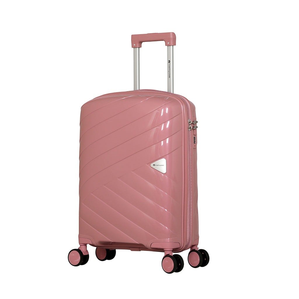 Maleta De Viaje Rosa 20"