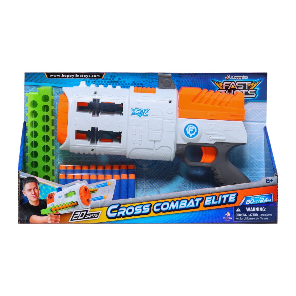 Lanzador De Élite De Combate Cruzado Con 20 Dardos