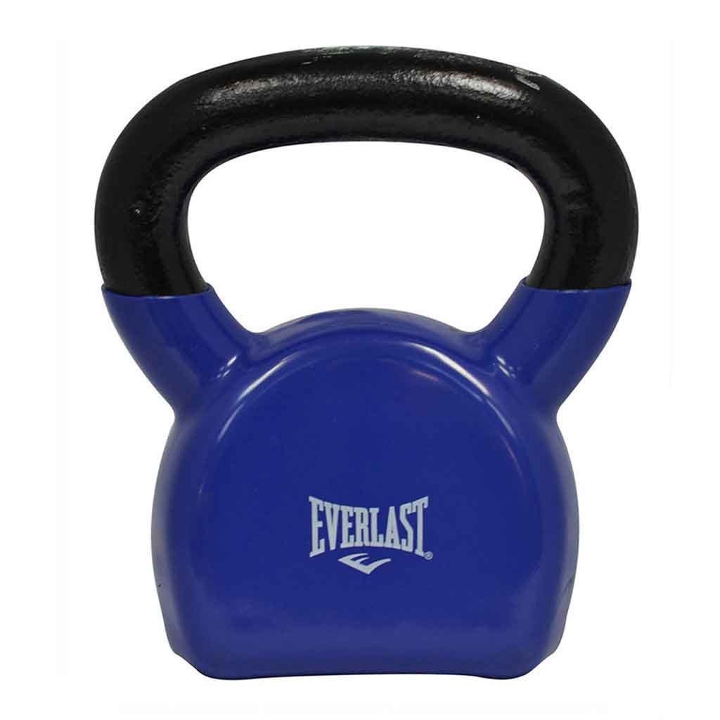 Mancuerna Kettlebell Azul Everlast 8KG